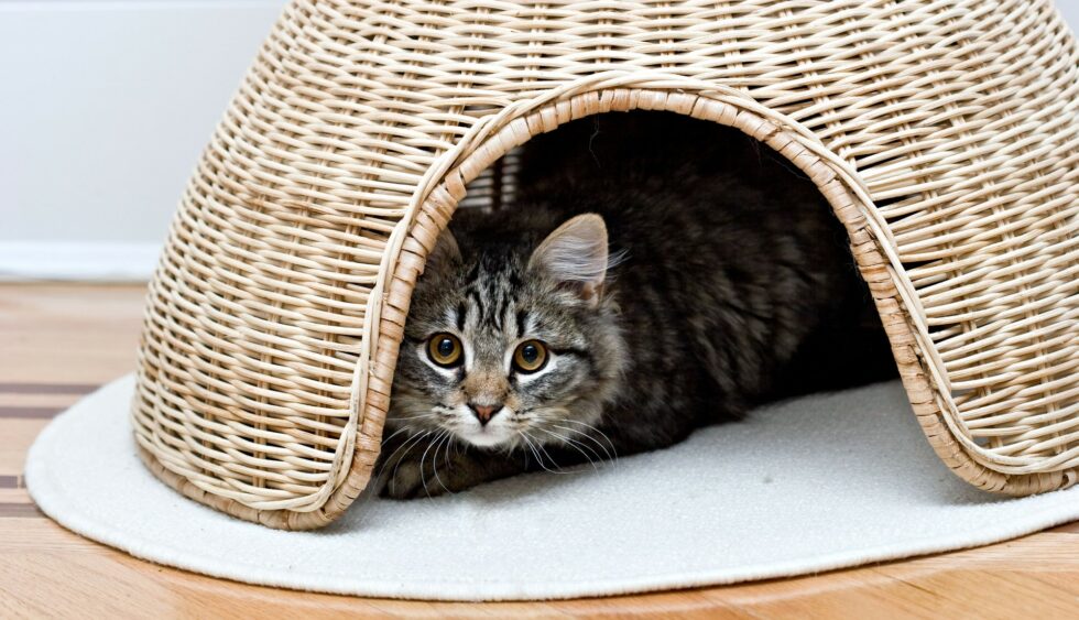 Katze markiert im Haus Ursachen & Tipps